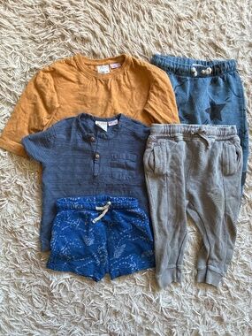 Zara Boys PLAY Lot Size 12-18 and 18-24 Pants Shirts Shorts